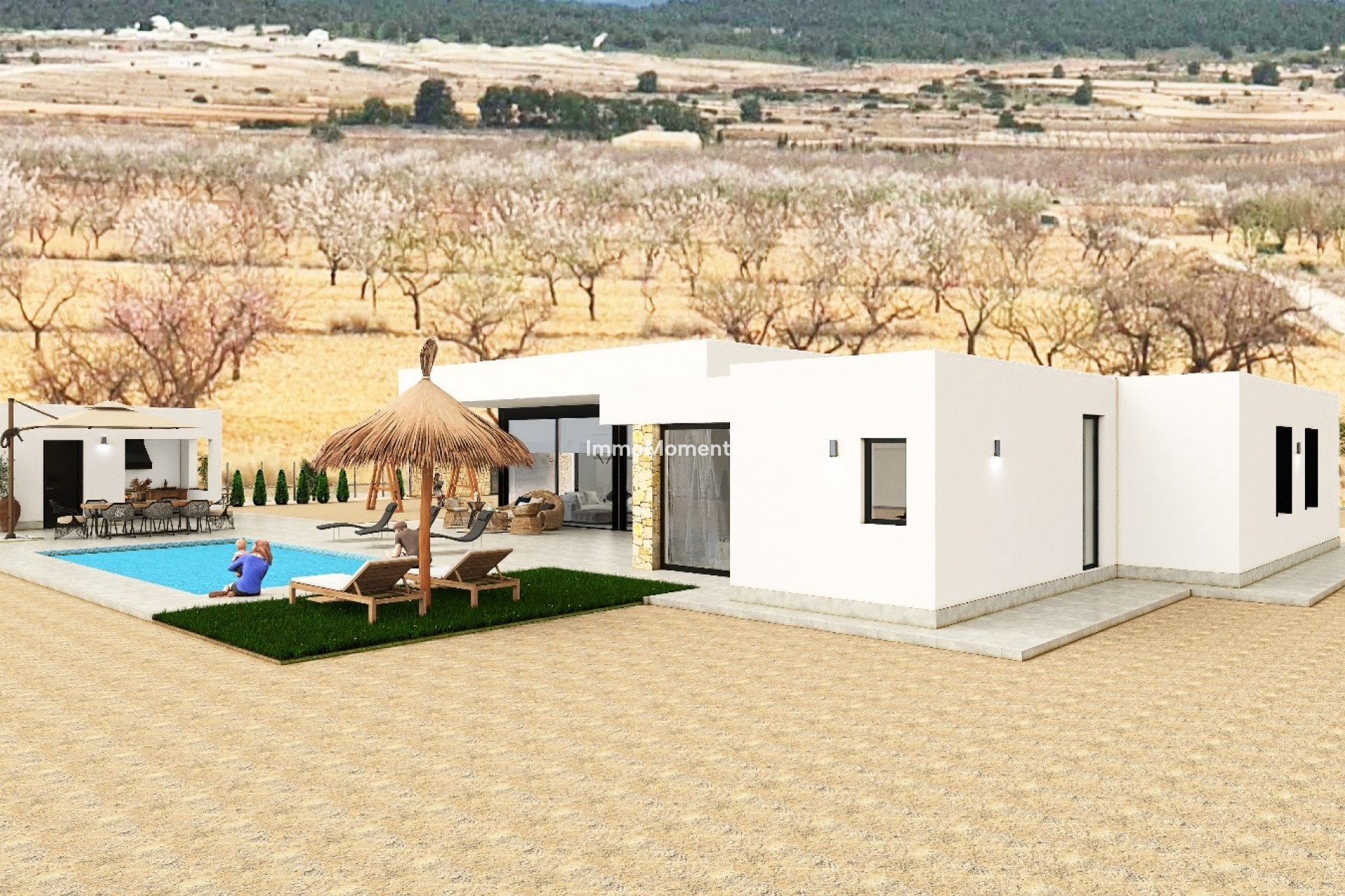 Obra nueva - Villa independiente - Pinoso
