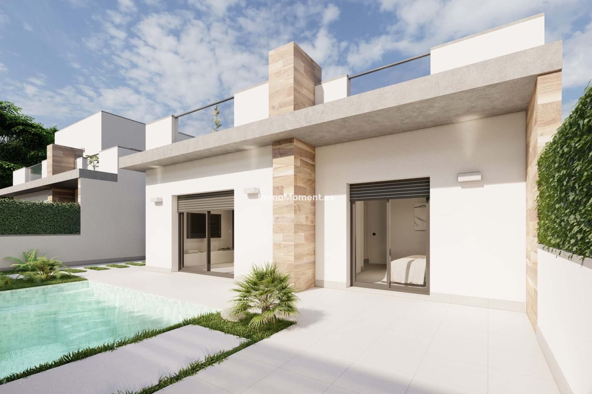 Obra nueva - Villa independiente - Roldán