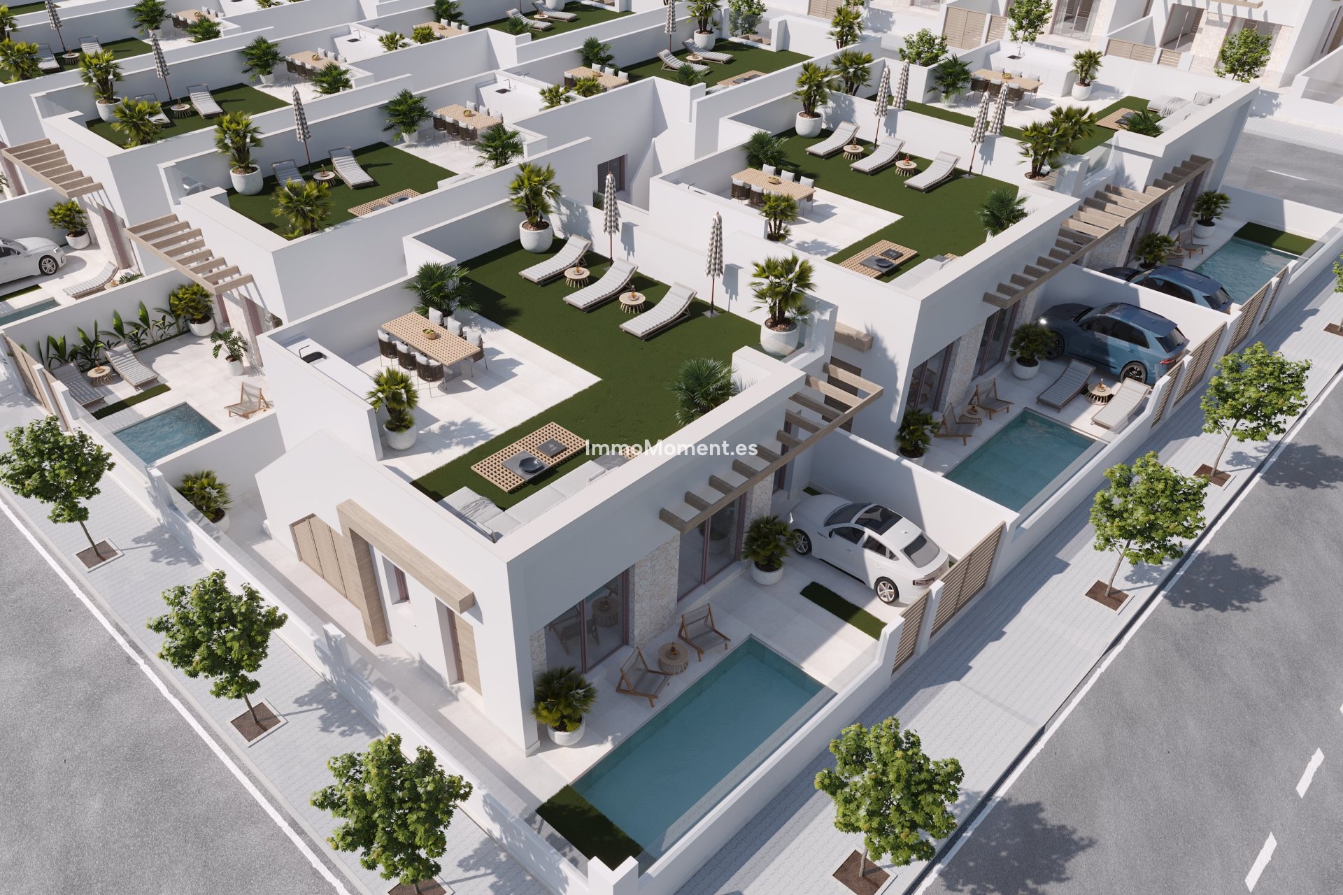 Obra nueva - Villa independiente - Roldán