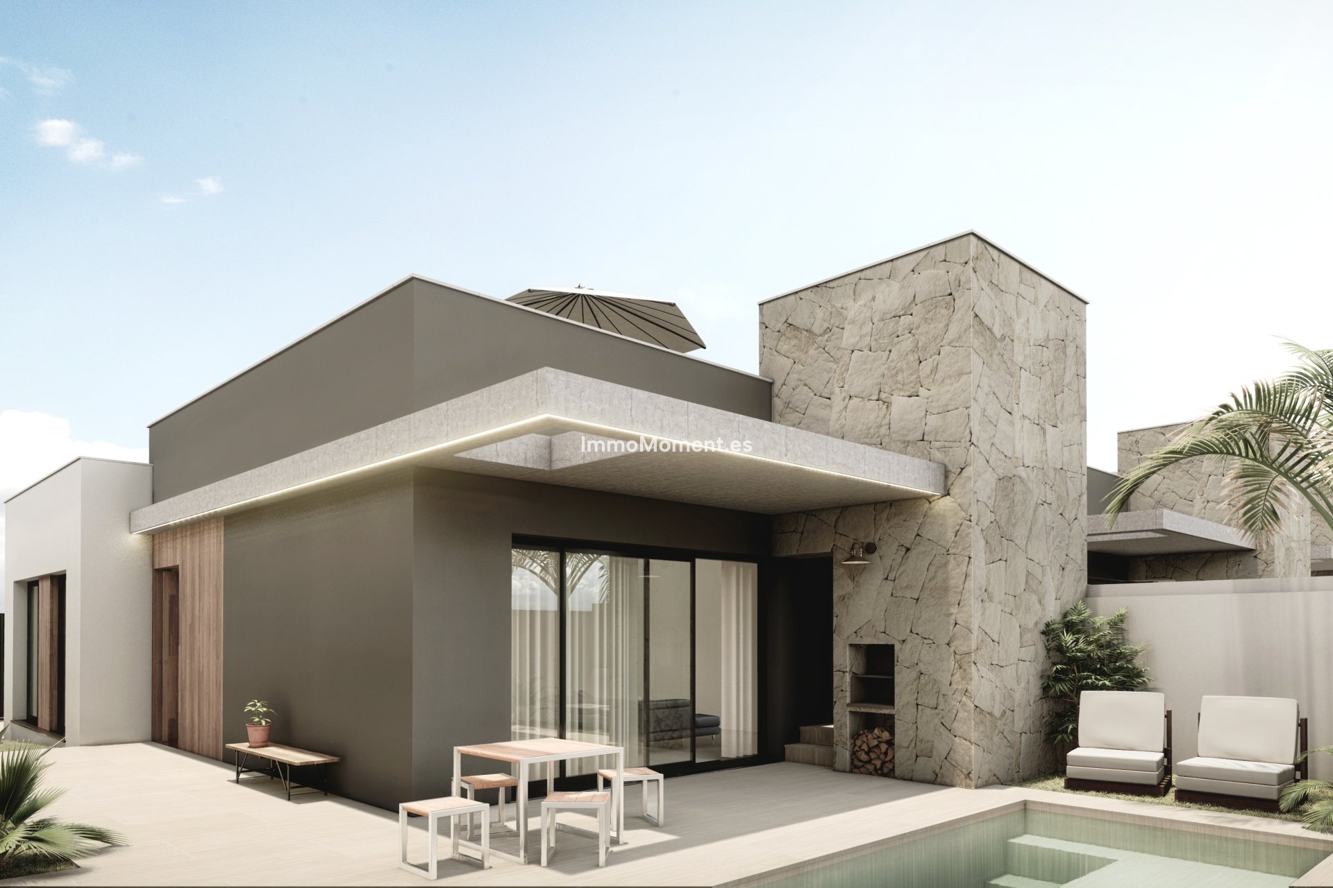 Obra nueva - Villa independiente - San Juan de los Terreros