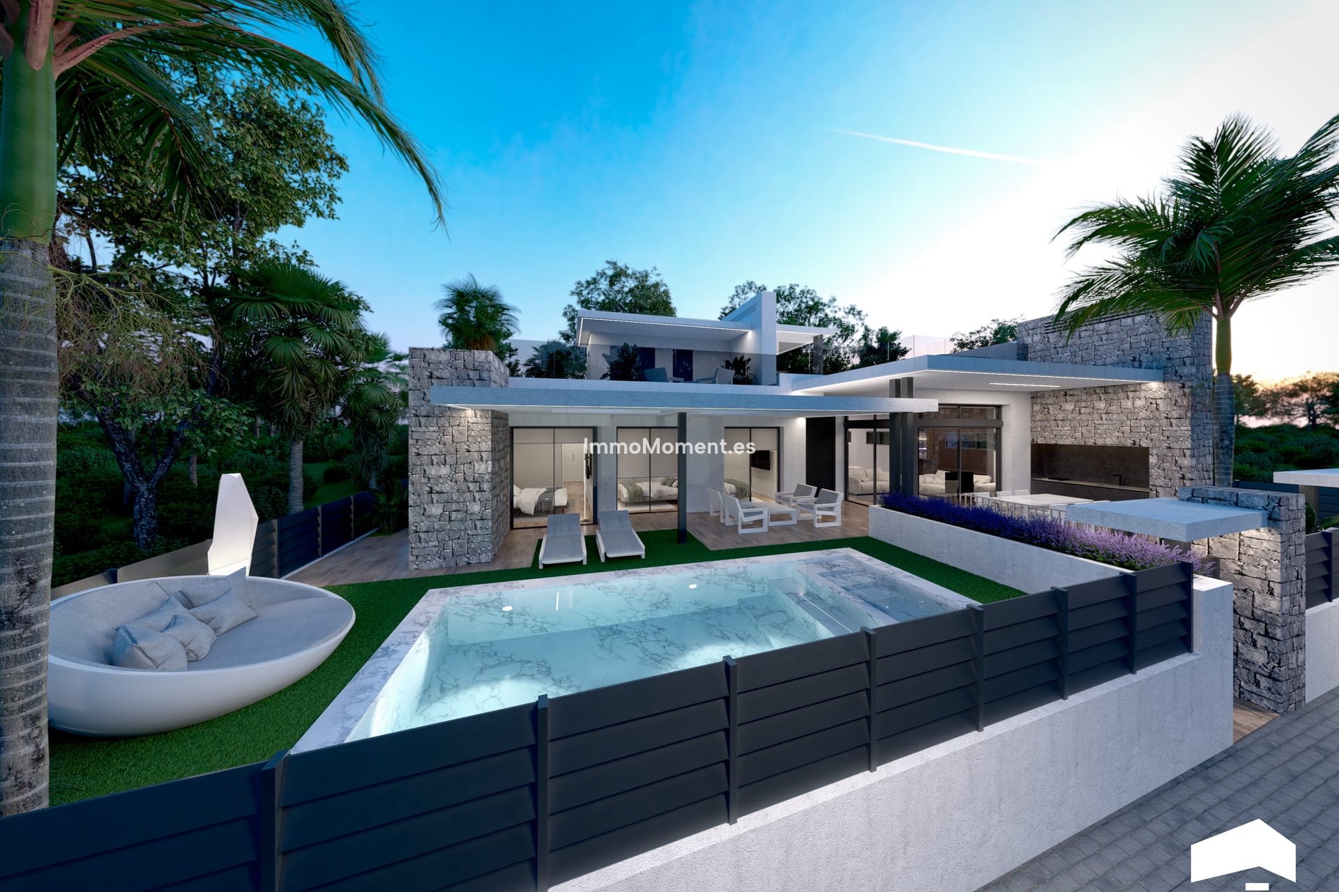 Obra nueva - Villa independiente - Santa Rosalía