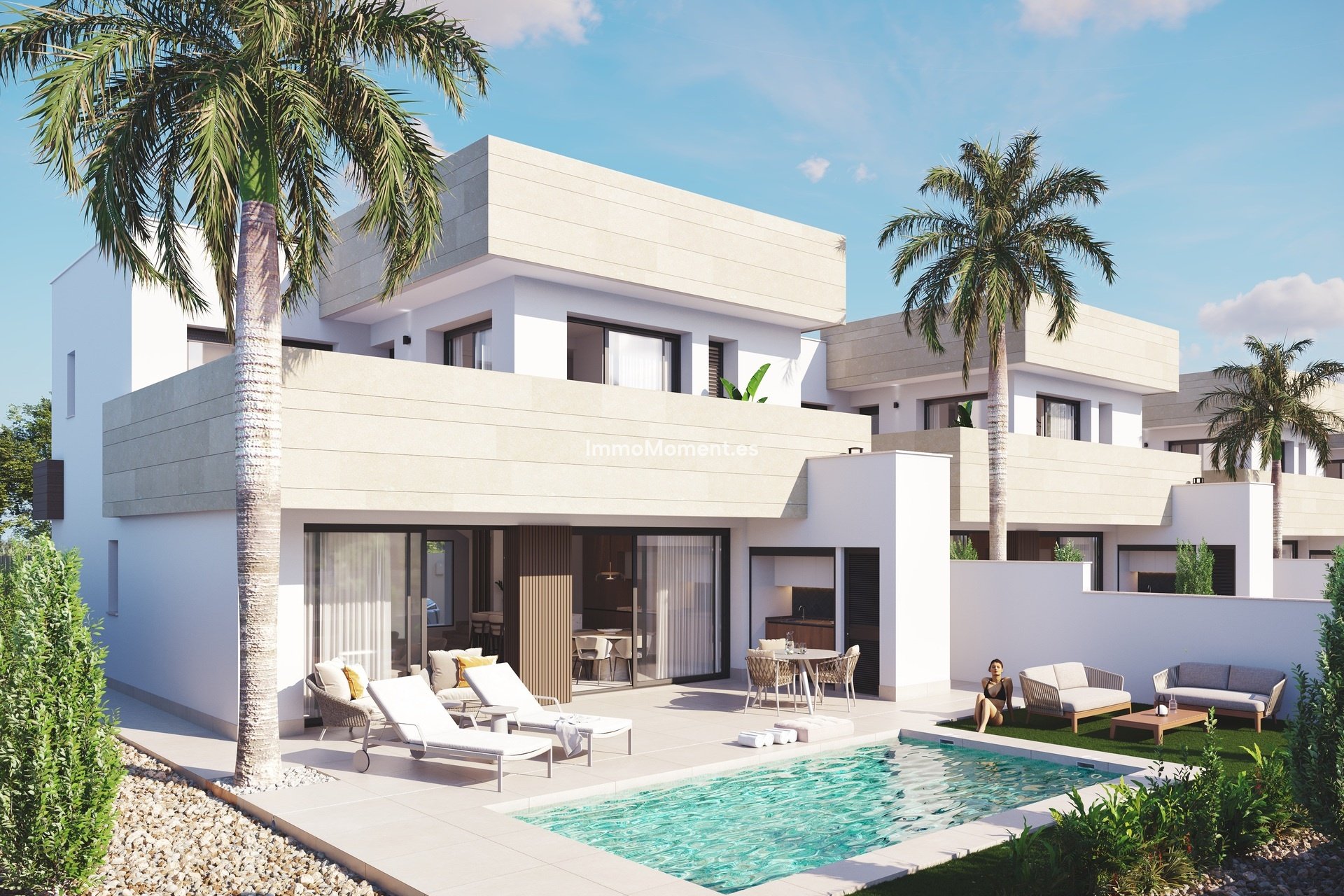 Obra nueva - Villa independiente - Santiago de la Ribera