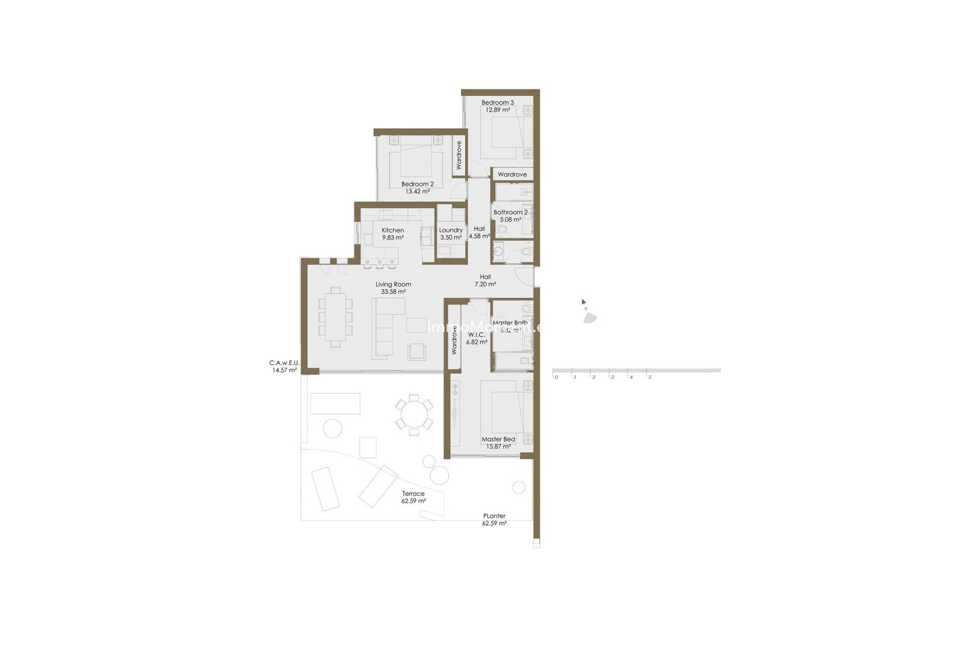 Resale - Apartment - Inland  - Ojén