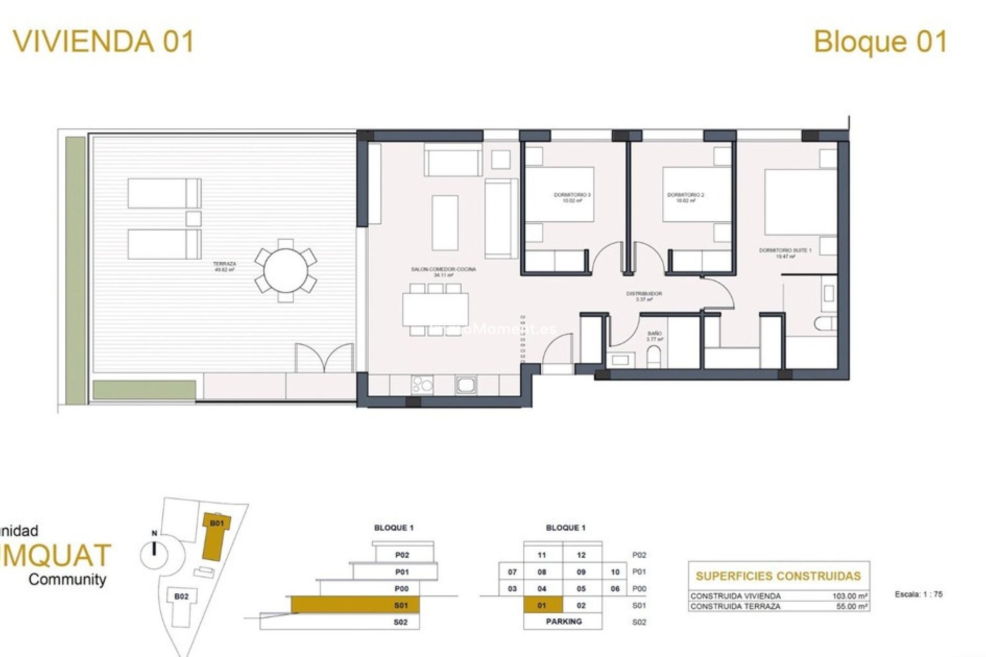 Resale - Apartment - Orihuela - Las Colinas Golf