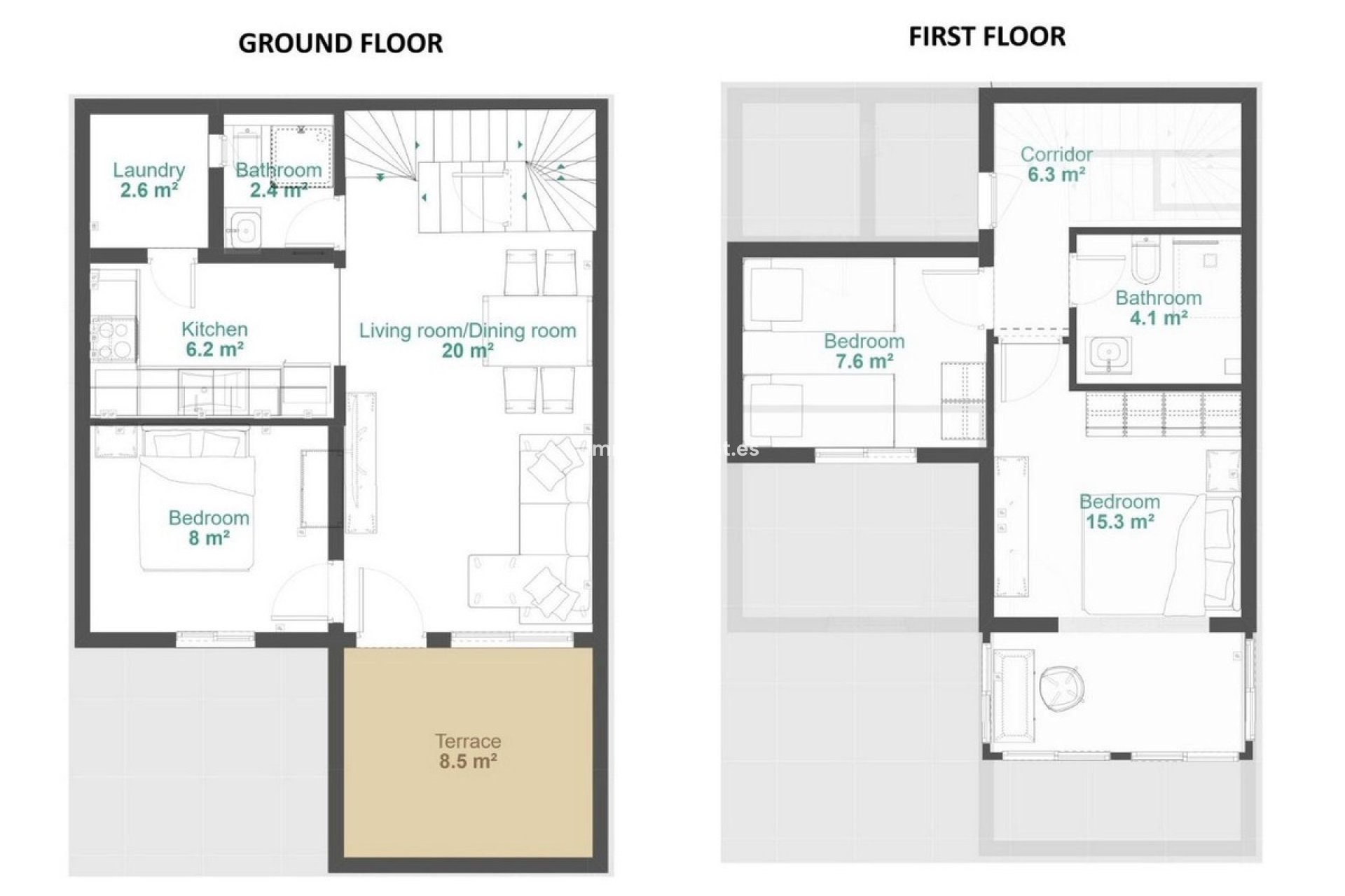 Resale - Townhouse - Orihuela Costa - Punta Prima