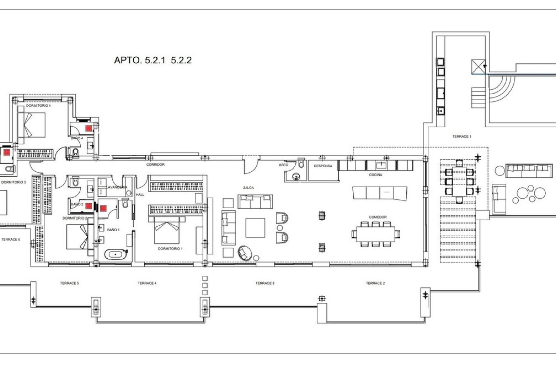 Reventa - Apartamento - Interior  - Ojén