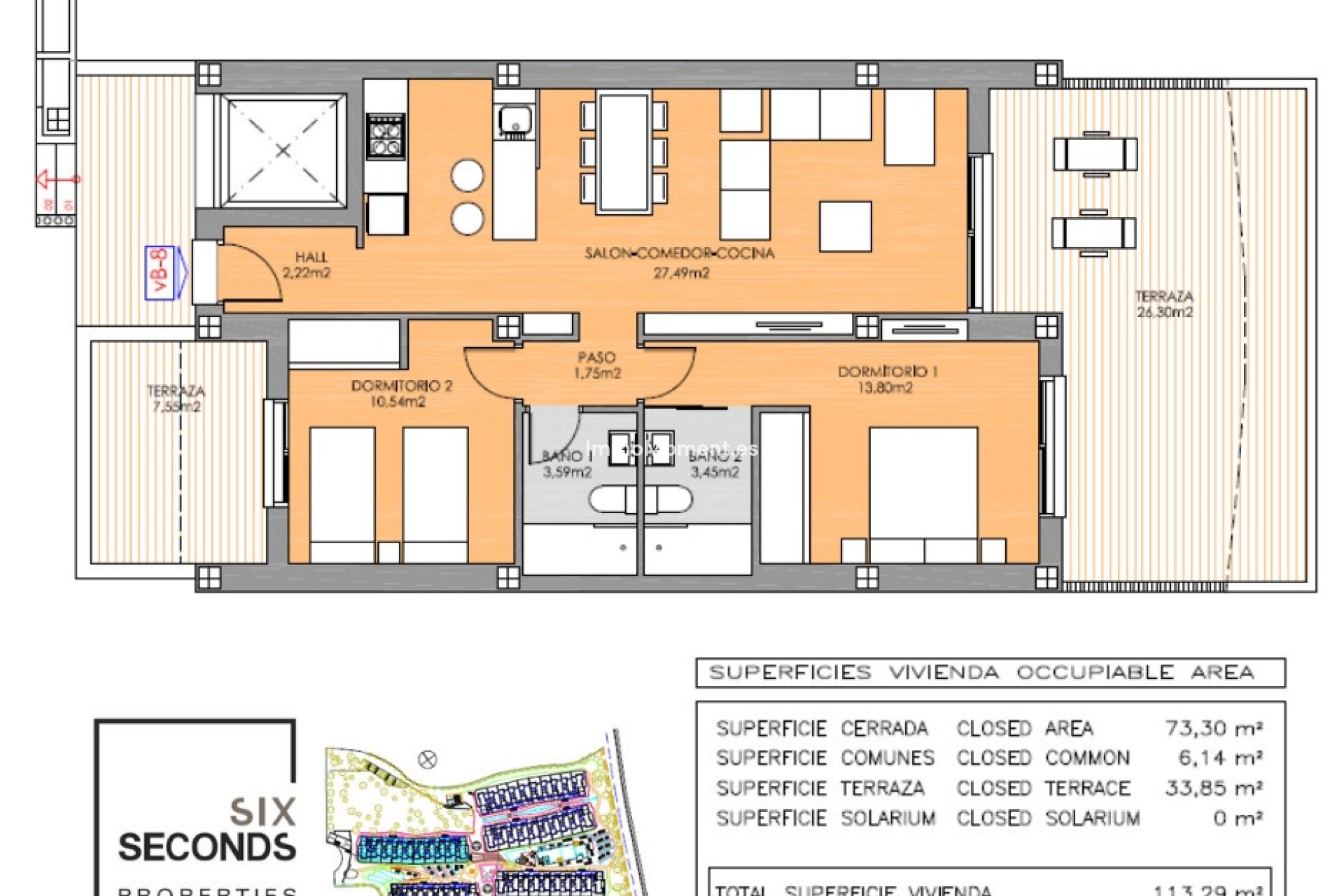 Reventa - Apartamento - Orihuela Costa - Playa Flamenca