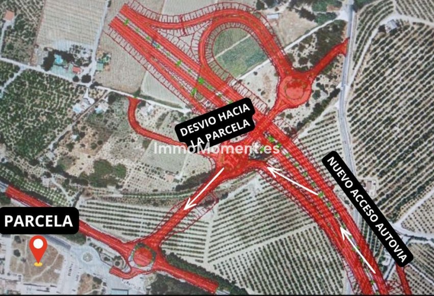 Reventa - Parcela - Interior  - Pizarra