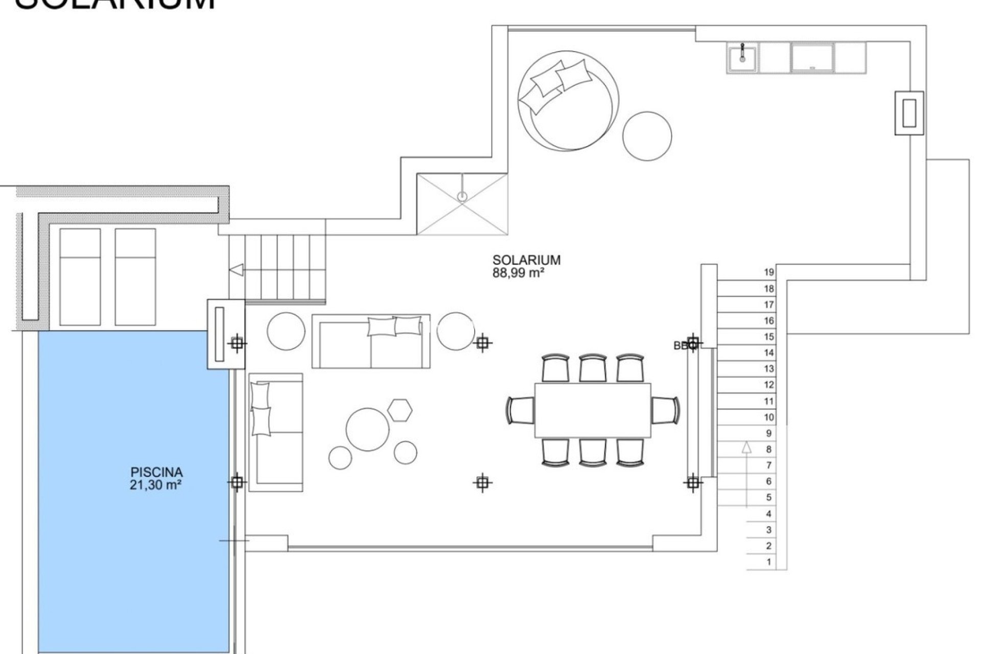 Revente - Appartement - Intérieur                       - Ojén