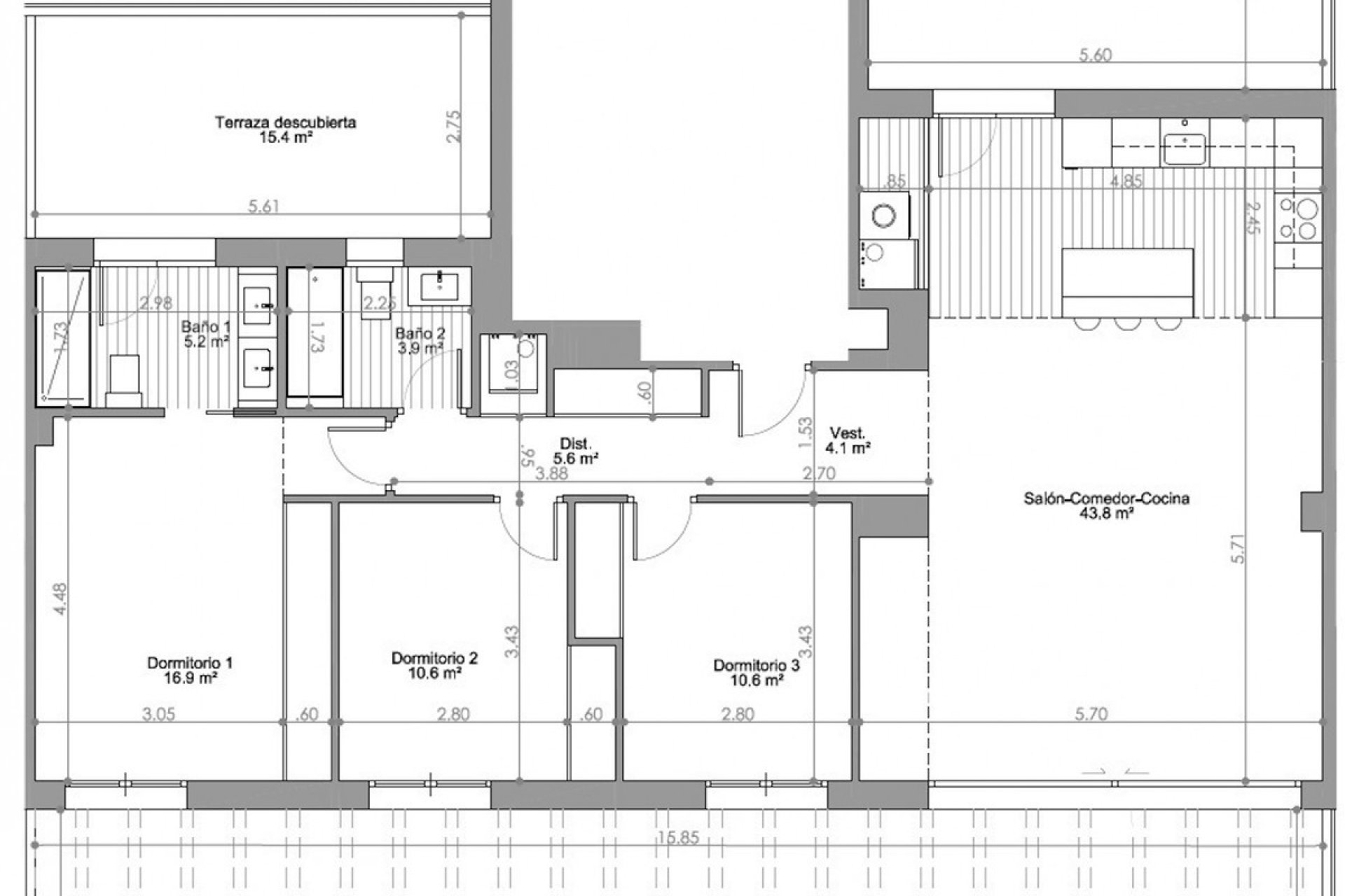 Revente - Appartement - Torremolinos - Playamar