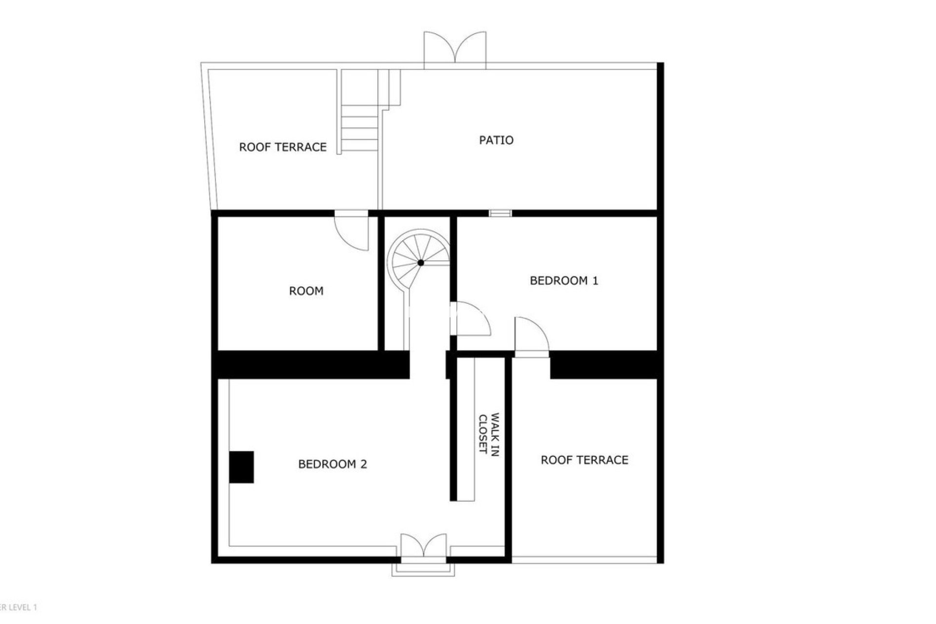 Revente - Maison mitoyenne - Intérieur                       - Guaro