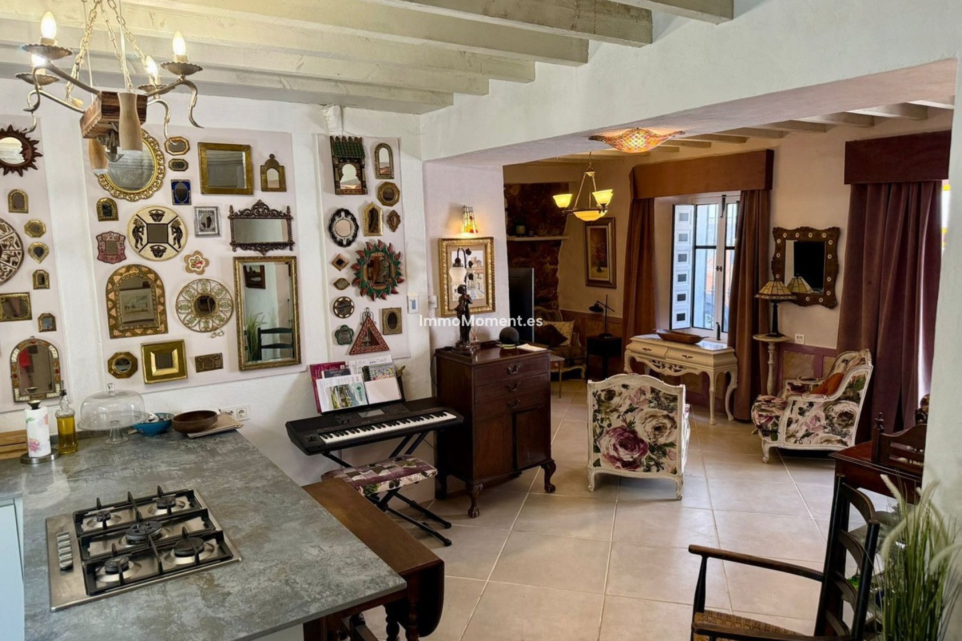 Revente - Maison mitoyenne - Intérieur                       - Monda