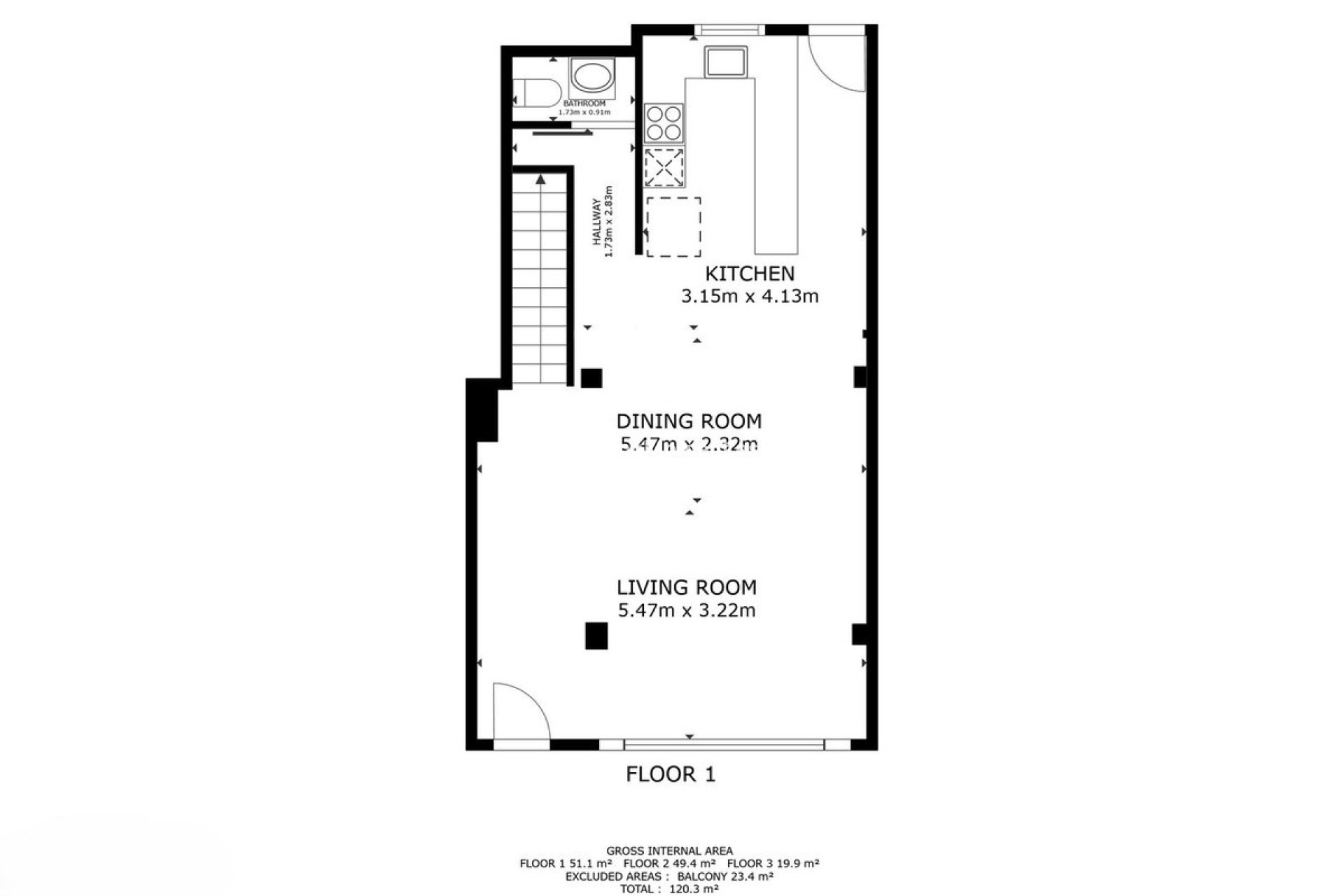 Revente - Maison mitoyenne - Málaga - Málaga Centro