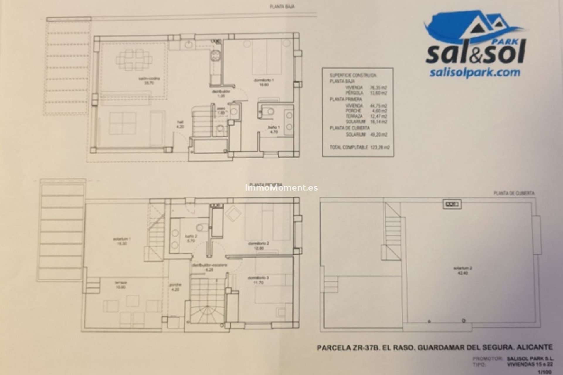 Revente - Villa - Guardamar del Segura - Urbanización El Raso