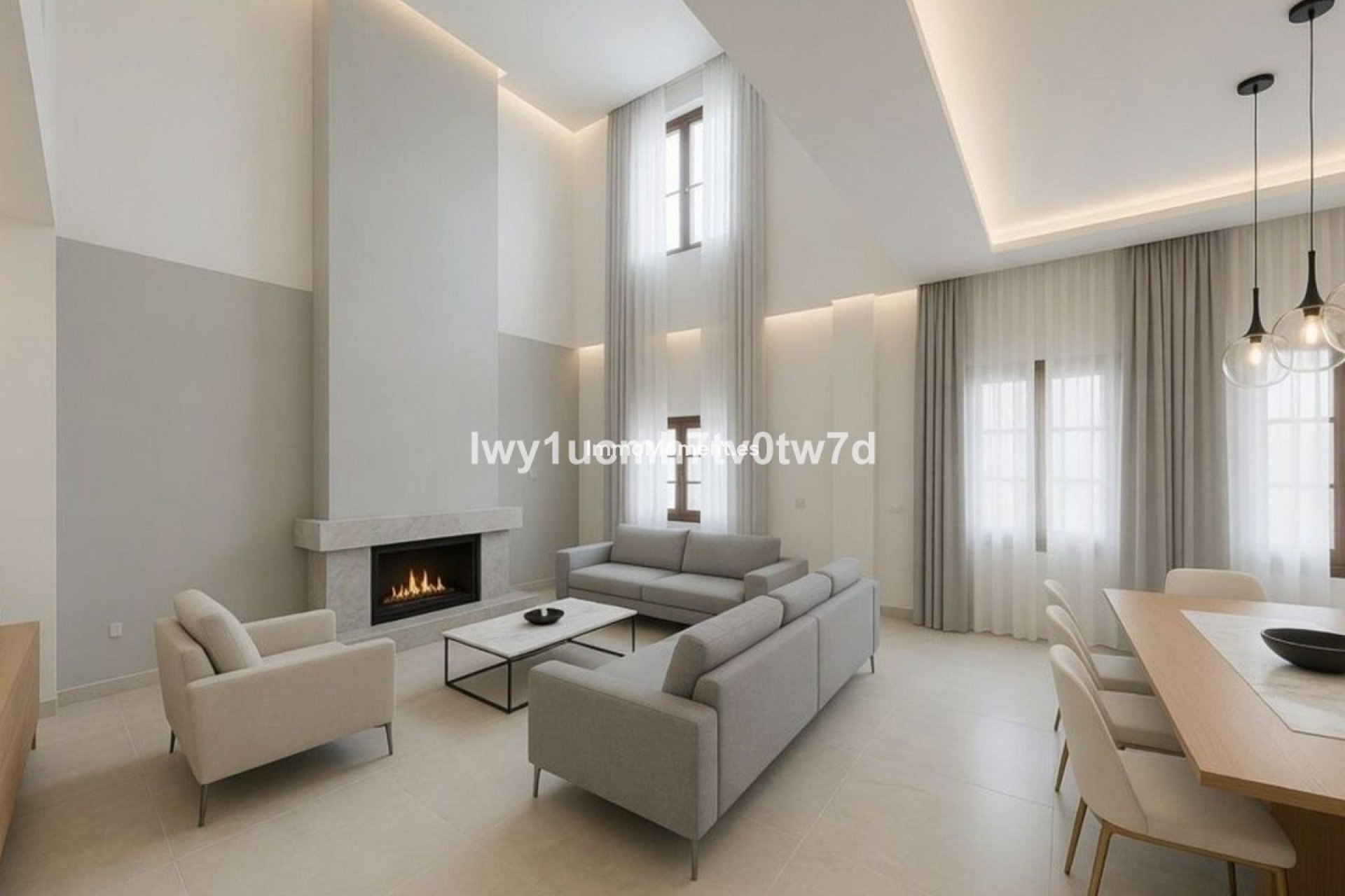 Revente - Villa individuelle - Intérieur                       - Churriana