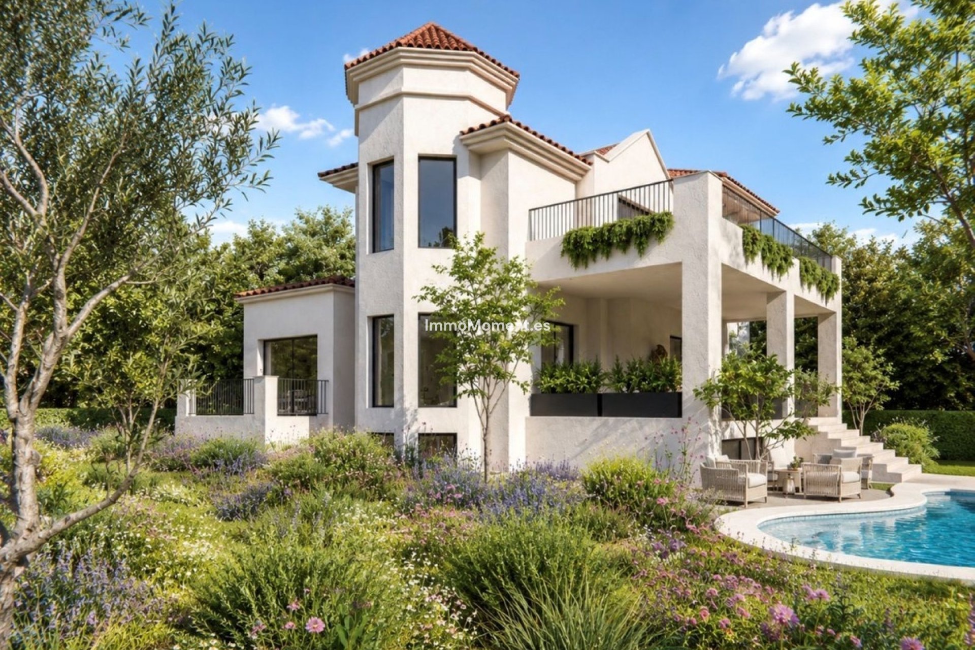 Wiederverkauf - Freistehende Villa - Estepona  - New Golden Mile