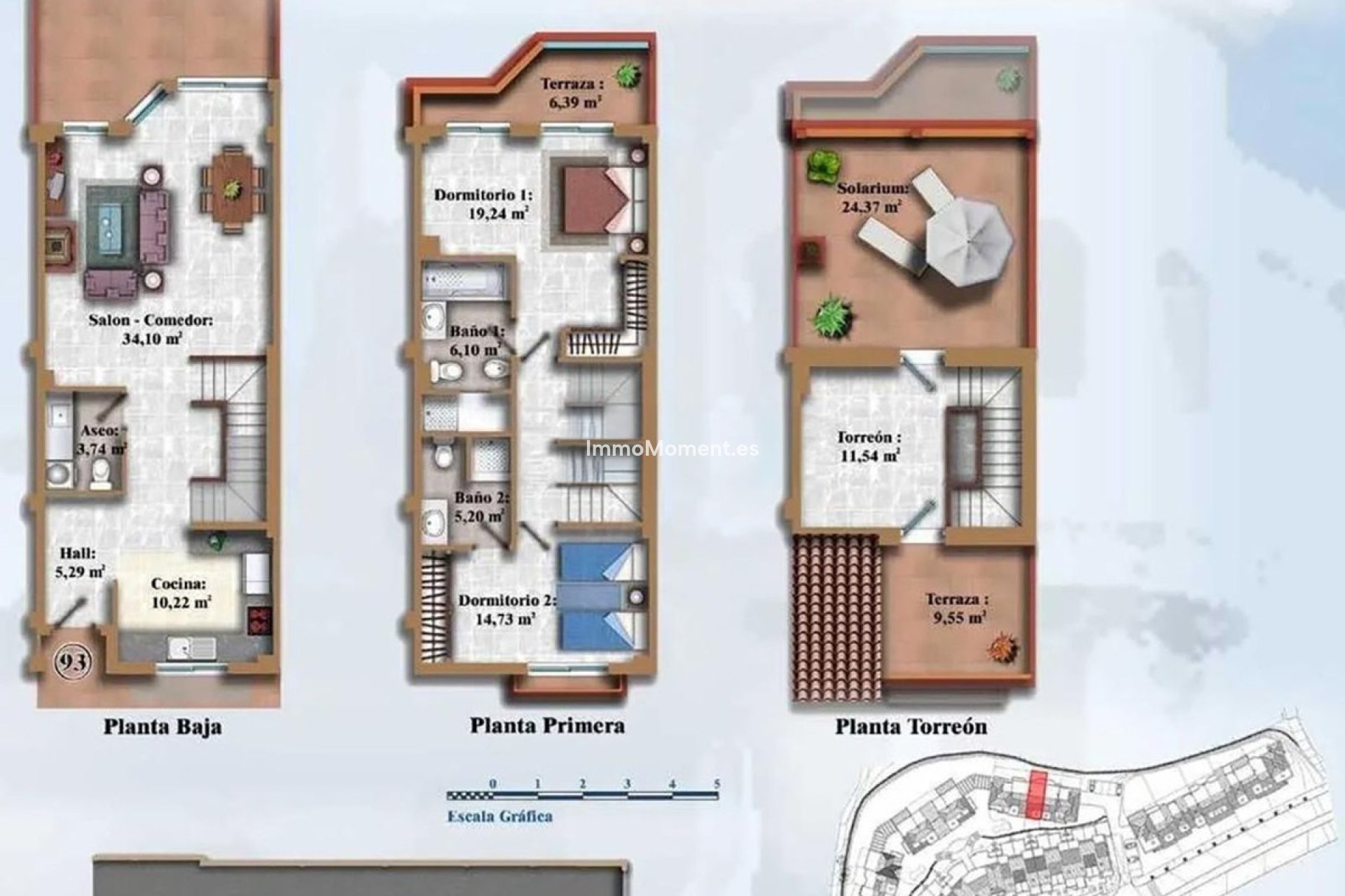 Wiederverkauf - Reihenhaus -   Inländisch - Lauro Golf
