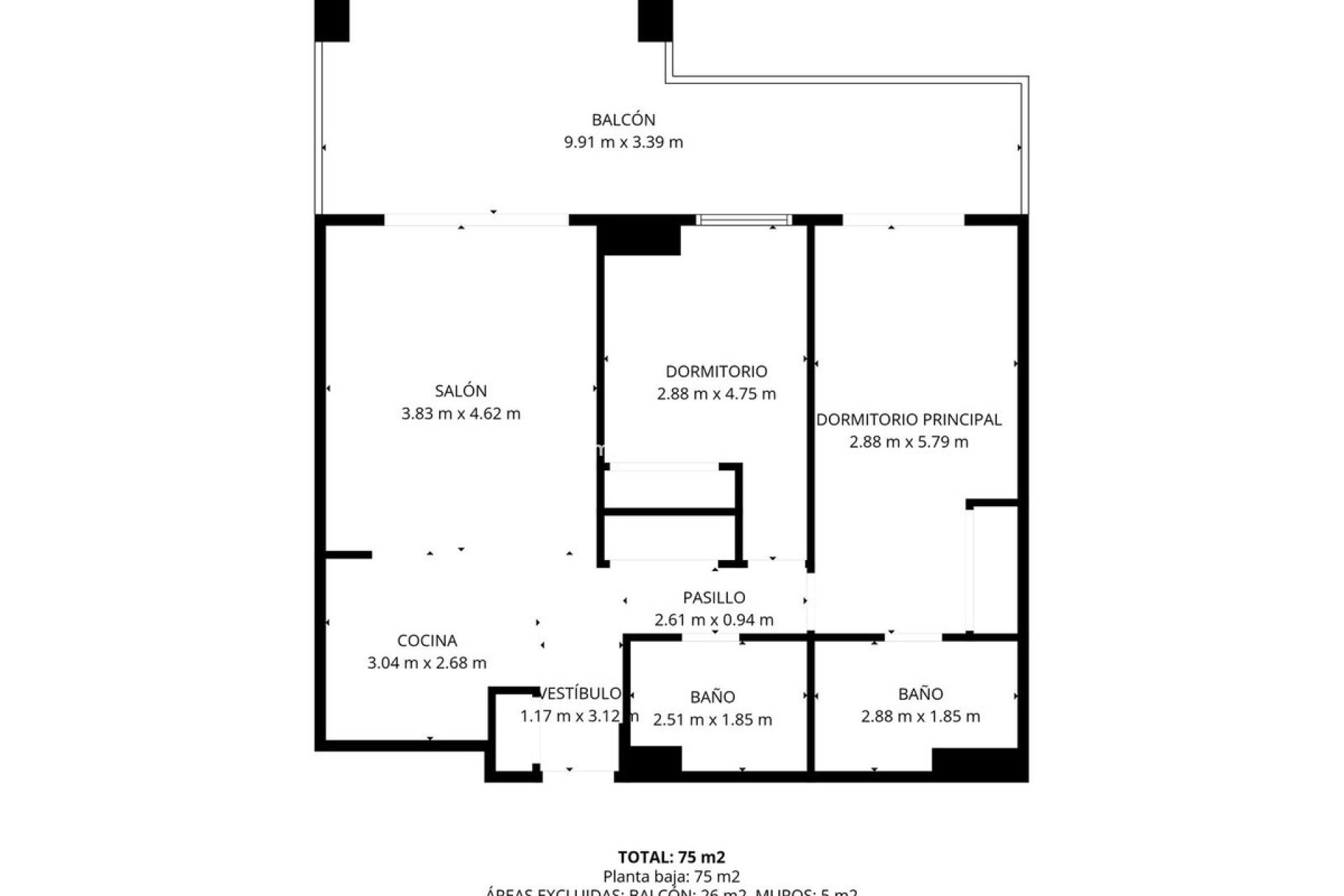 Wiederverkauf - Wohnung - Benalmadena - Benalmadena Pueblo