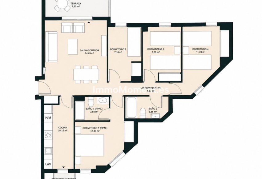 Wiederverkauf - Wohnung - Denia - Denia Centro