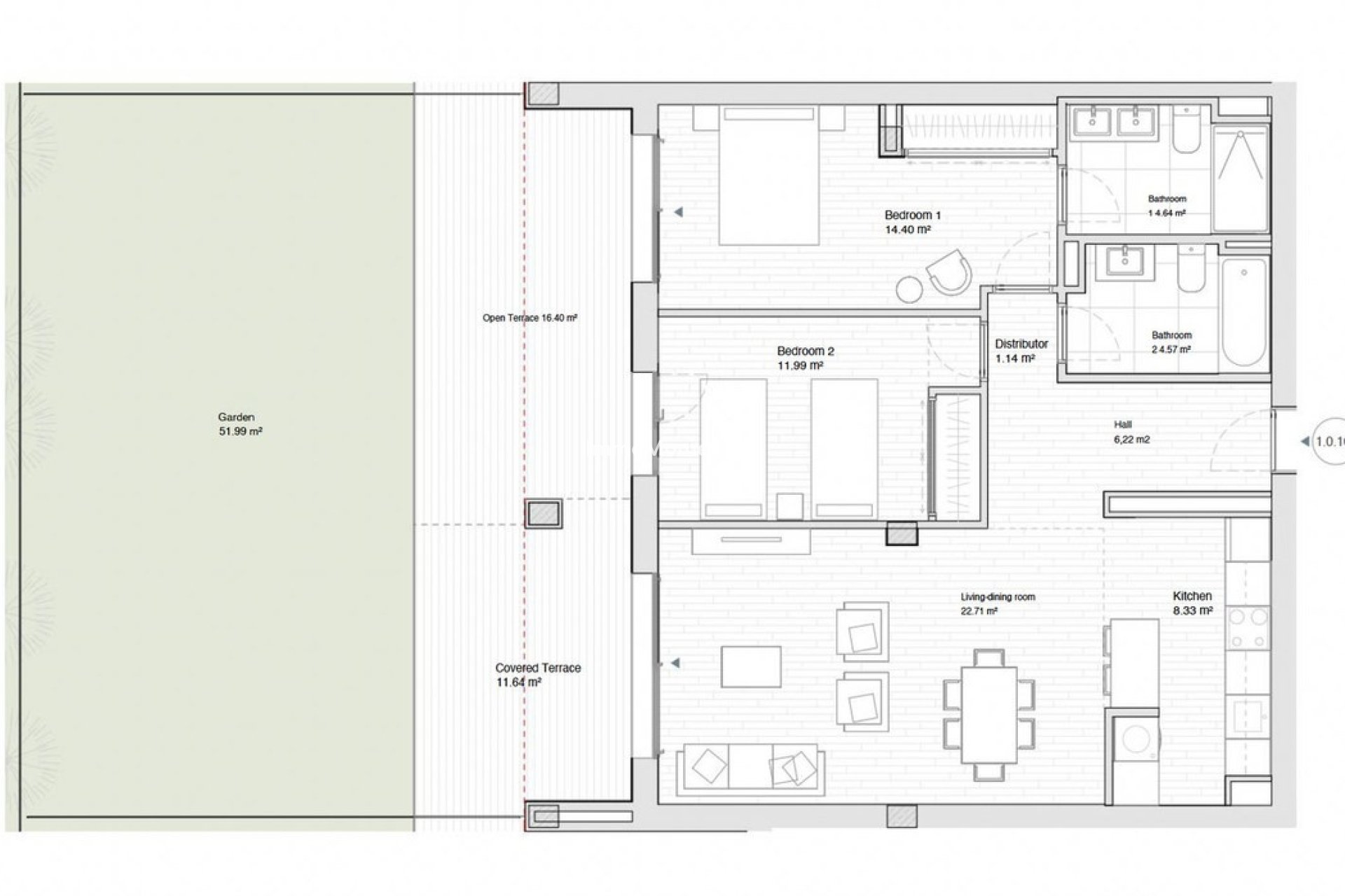 Wiederverkauf - Wohnung - Estepona  - Estepona Centro
