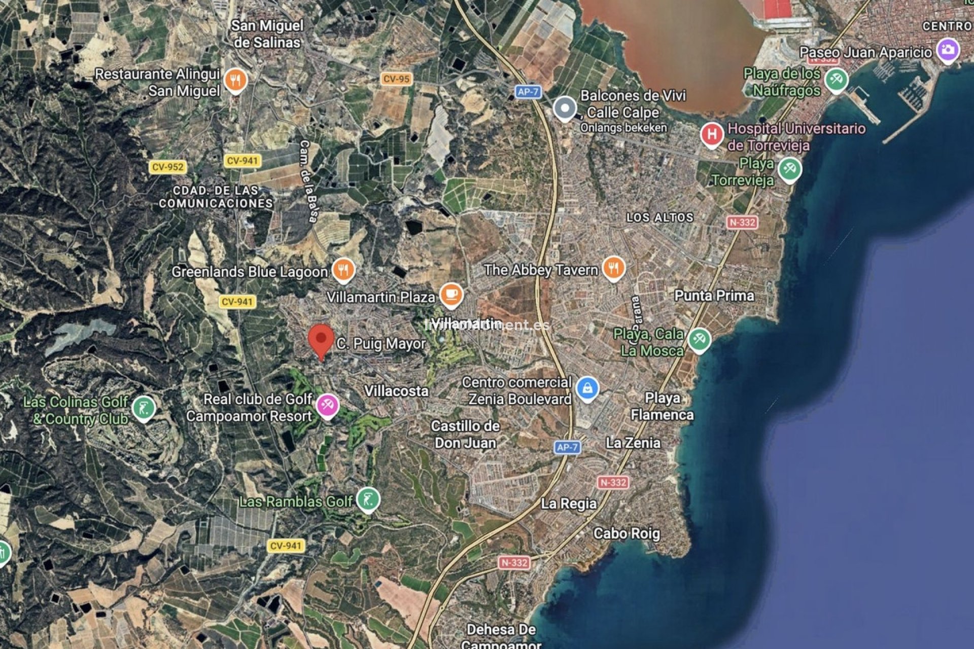 Wiederverkauf - Wohnung - Orihuela Costa - Villamartín