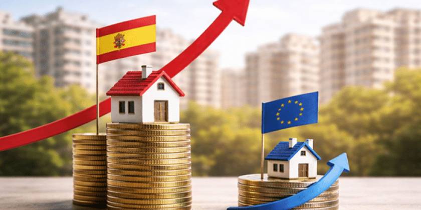 PRIX D'IMMOBILIER EN ESPAGNE