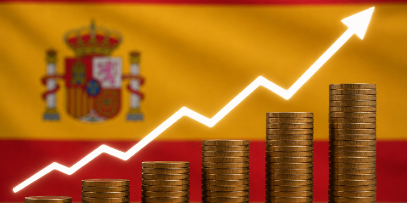 SPAIN'S GDP GROWTH FORECAST REVISED UPWARDS