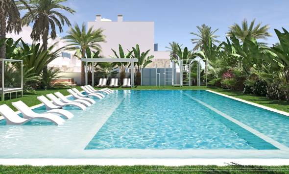 Bungalow Erdgeschoss (Garten) in Torre de la Horadada