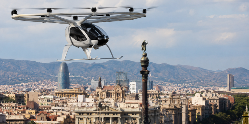 AENA PROBARÁ EN BREVE EL AEROTAXI ELÉCTRICO