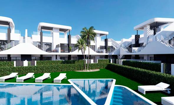 Lage bungalow (tuin) in San Fulgencio