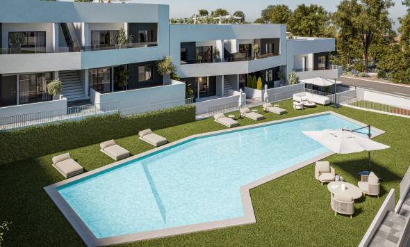 Bungalow Erdgeschoss (Garten) in San Miguel de Salinas