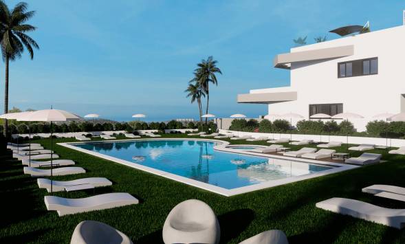 Bungalow Erdgeschoss (Garten) in Finestrat