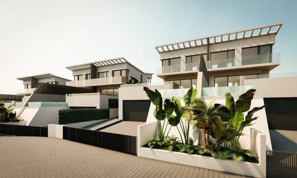 Doppelhaushälfte in Las Lagunas de Mijas