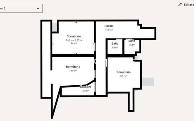 Bestaande woning - Rijtjeshuis - Binnenland  - Monda