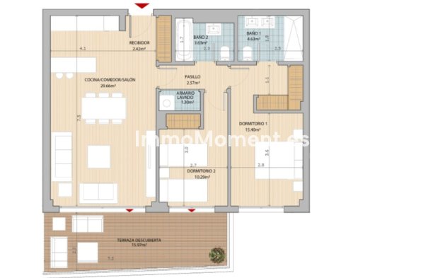 Wiederverkauf - Wohnung - Mijas Costa - Las Lagunas de Mijas