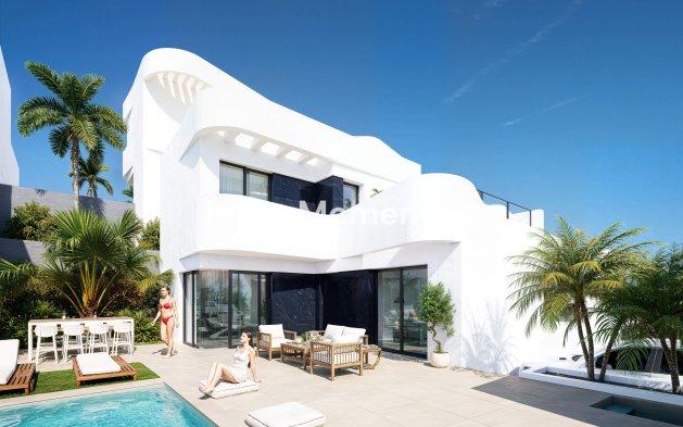 Neubau - Freistehende Villa - Algorfa