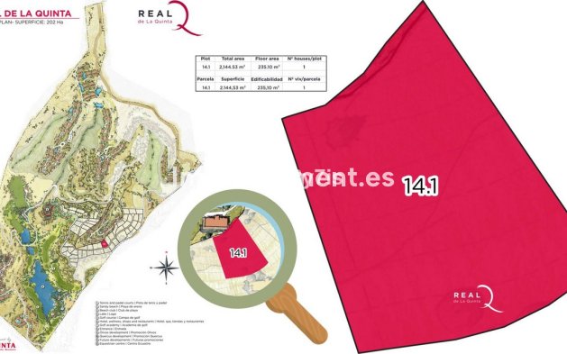 Wiederverkauf - Land - Benahavís - La Quinta