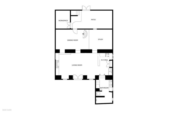 Revente - Maison mitoyenne - Intérieur                       - Guaro