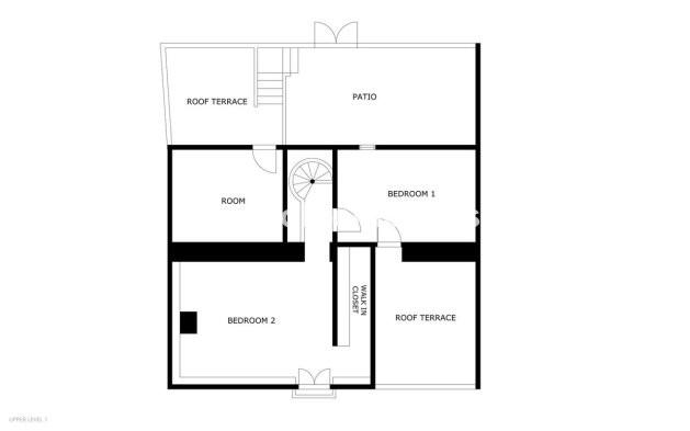 Revente - Maison mitoyenne - Intérieur                       - Guaro