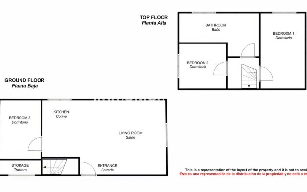 Revente - Maison de campagne - Intérieur                       - Coín