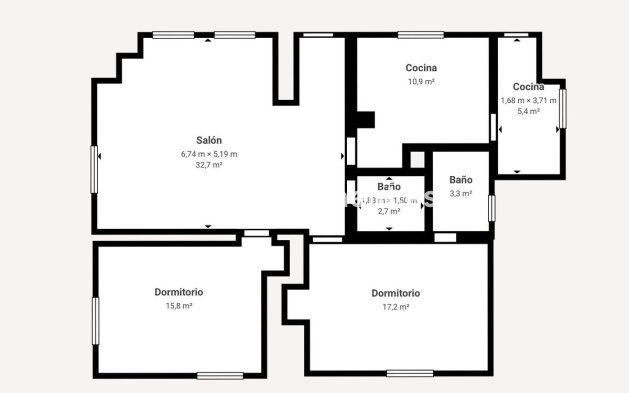 Reventa - Casa de campo - Interior  - Monda