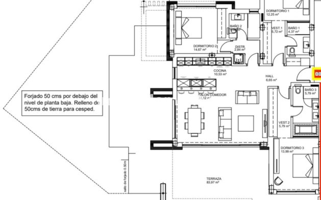 Revente - Appartement - Intérieur                       - Ojén
