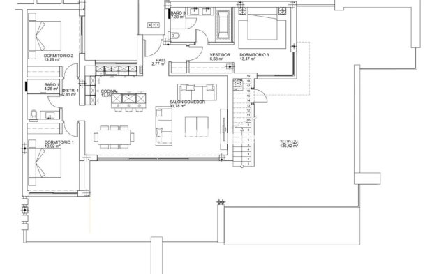 Reventa - Apartamento - Interior  - Ojén