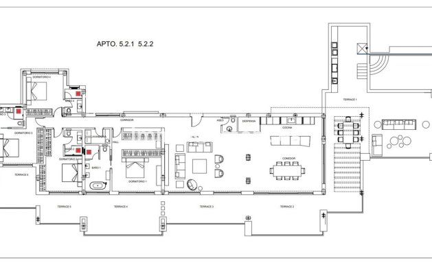 Revente - Appartement - Intérieur                       - Ojén