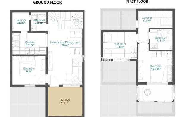 Revente - Maison mitoyenne - Orihuela - Orihuela Centro