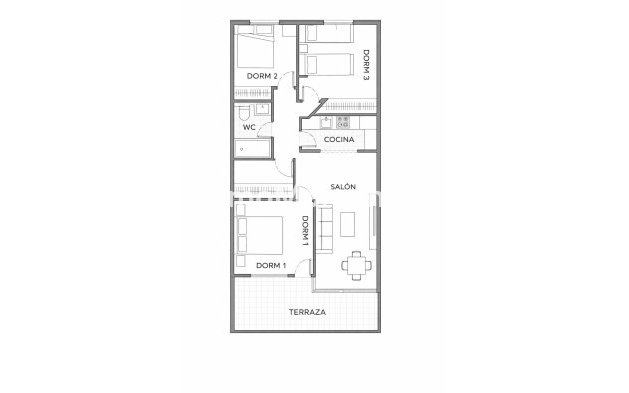 Wiederverkauf - Wohnung - Orihuela - Dehesa de Campoamor