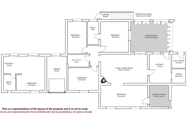 Revente - Maison de campagne - Intérieur                       - Coín