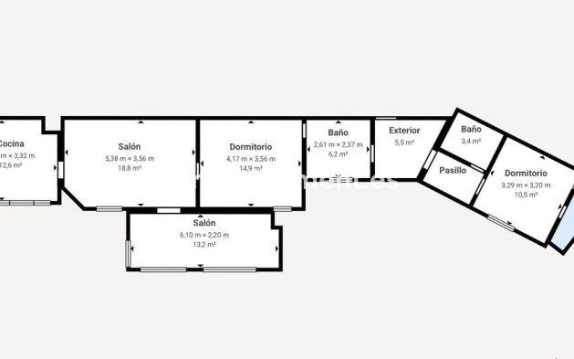 Revente - Maison de campagne - Intérieur                       - Ojén
