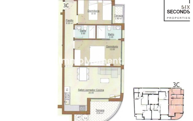 Revente - Appartement - Torrevieja - Playa del Cura