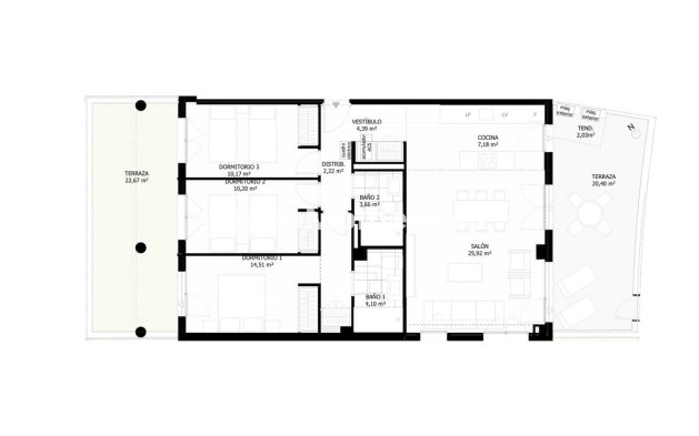 Wiederverkauf - Wohnung - Mijas - La Cala de Mijas